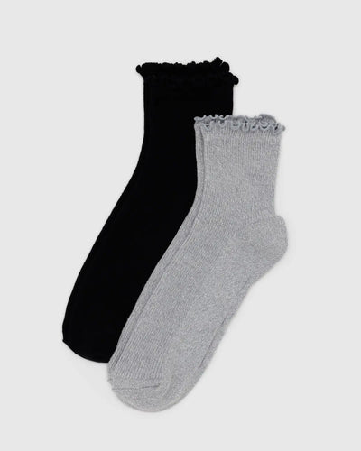 Baggu Lettuce Edge Socks / Set Of 2