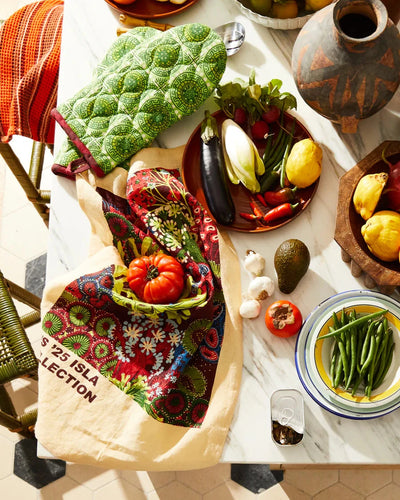 Sage X Clare Linen Tea Towel