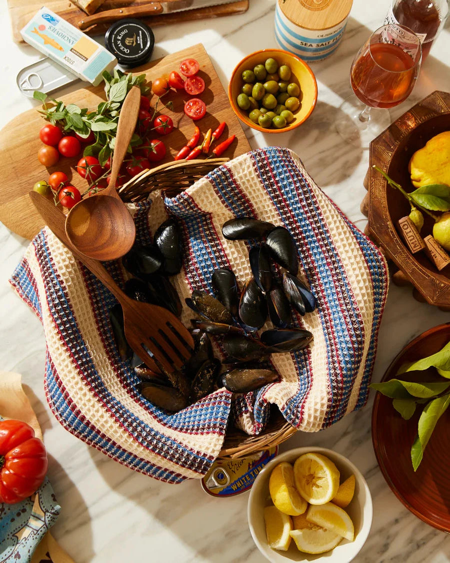 Sage X Clare Waffle Tea Towel