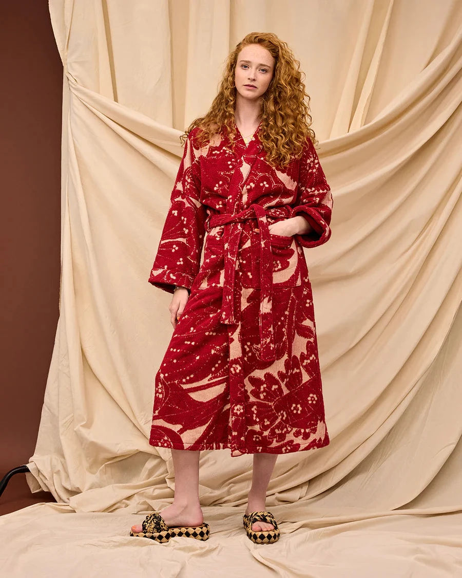 Sage X Clare Towelling Robe