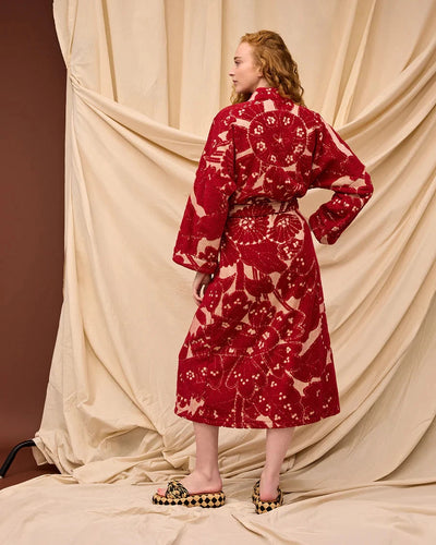 Sage X Clare Towelling Robe