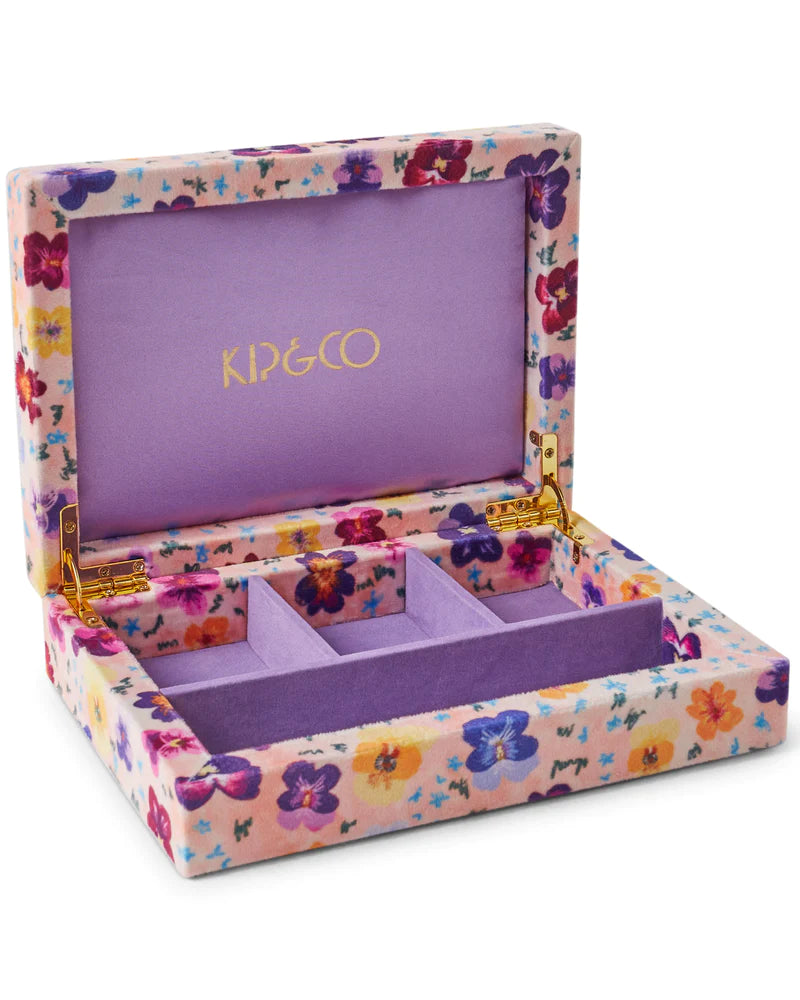 Kip & Co Velvet Jewellery Box
