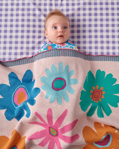 Kip & Co Knitted Baby Blanket