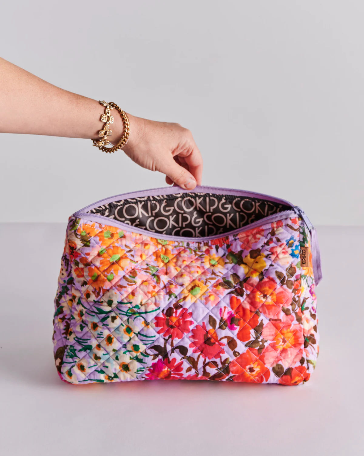 Kip & Co Quilted Toiletry Purse
