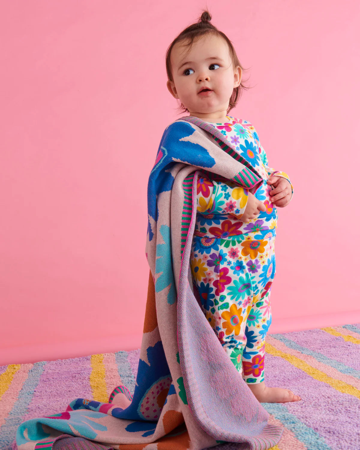 Kip & Co Knitted Baby Blanket