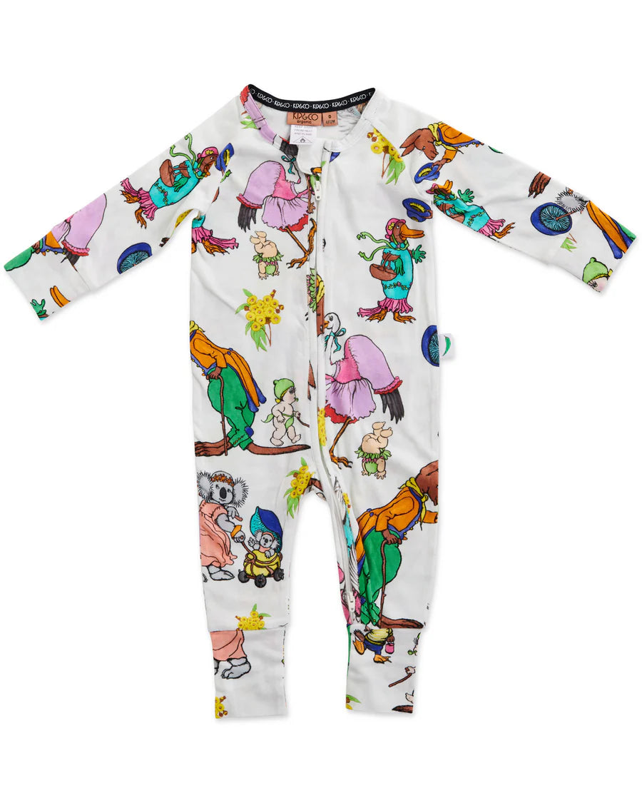 Kip & Co Organic Zip Romper