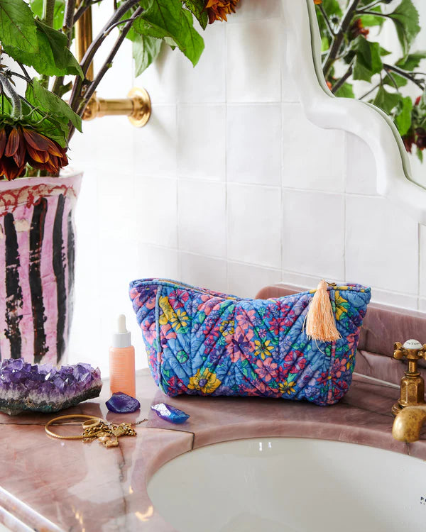 Kip&Co Velvet Toiletry Bag