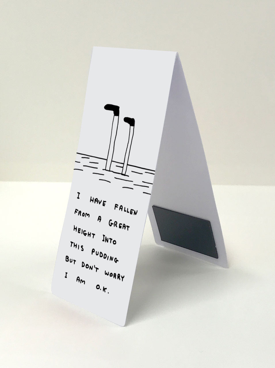 David Shrigley Magnetic Bookmark