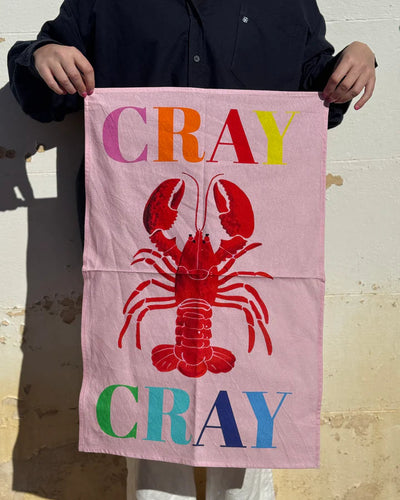 Cray Cray Tea Towel