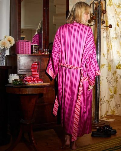 Sage X Clare Cotton Silk Robe