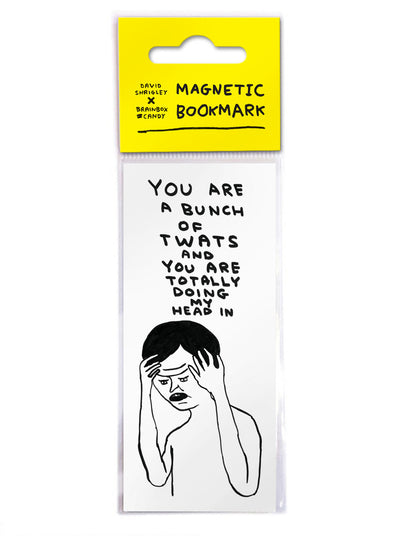 David Shrigley Magnetic Bookmark