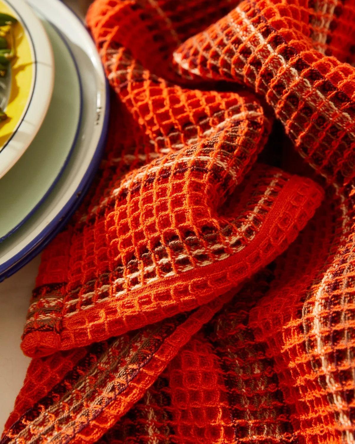 Sage X Clare Waffle Tea Towel