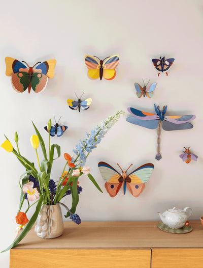 Studio Roof Wall Art A4 /Butterflies