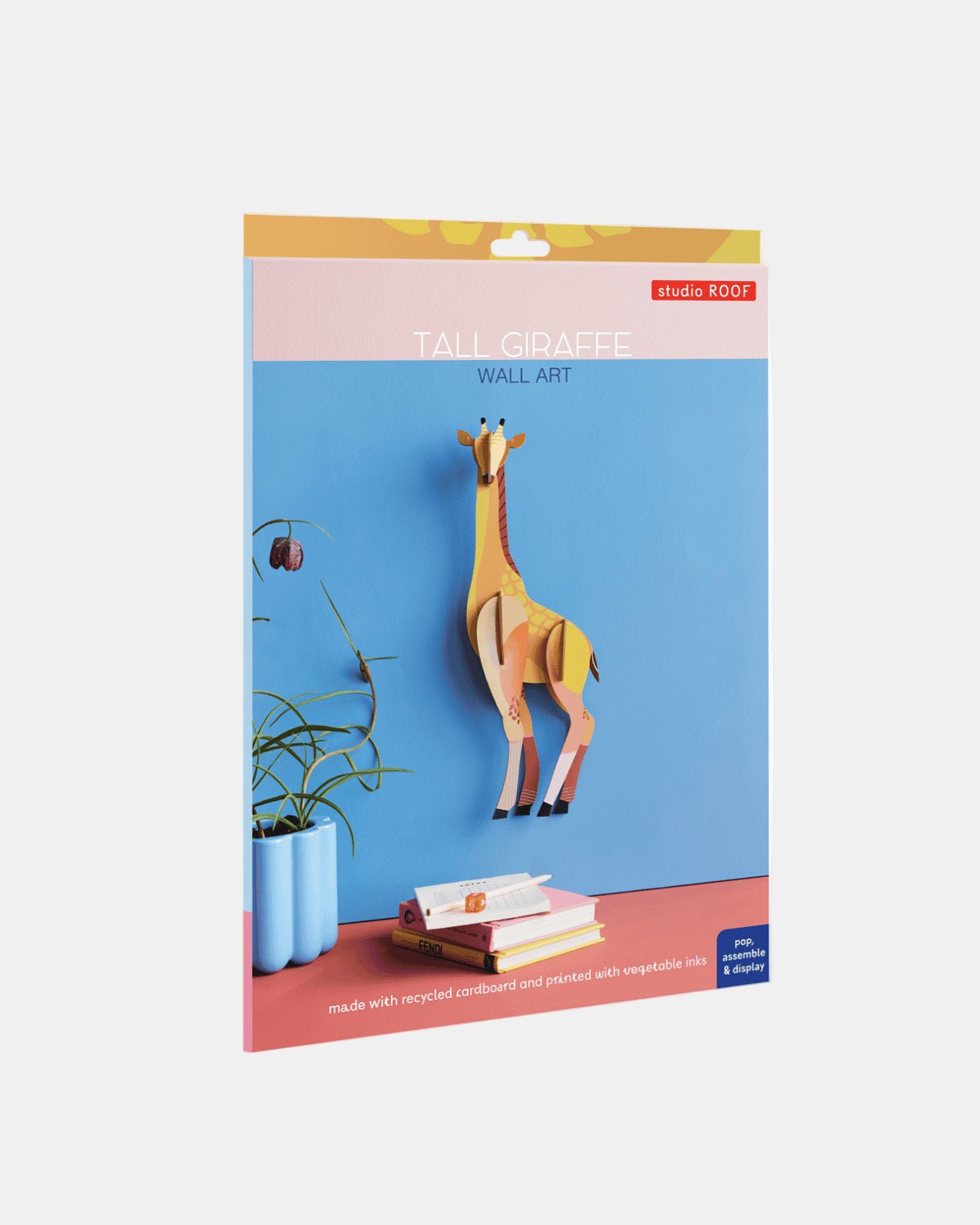 Studio Roof Wall Art A4 / Jungle Animals