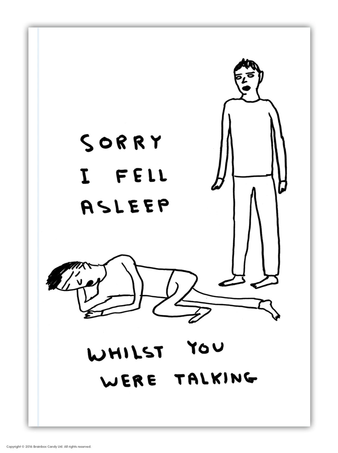 David Shrigley A6 Notebook