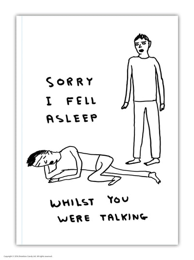 David Shrigley A6 Notebook