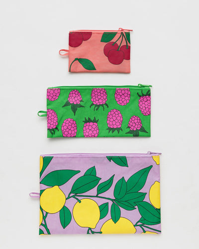 Baggu Flat Pouch Set