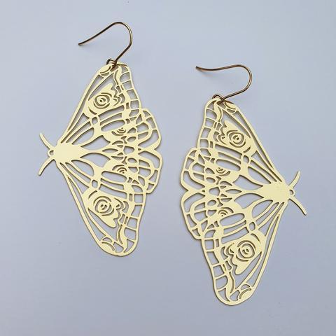 Denz Dangle Earrings / Gold